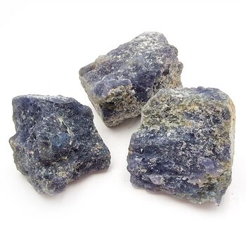 Iolite Natural Rock Crystals