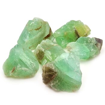 Green Calcite Crystals