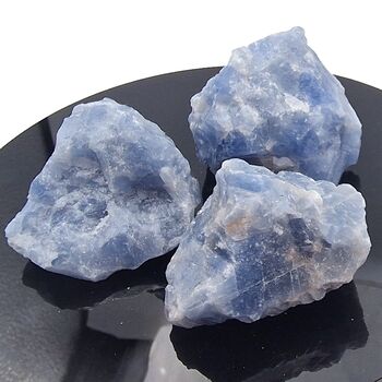 Blue Calcite Crystals