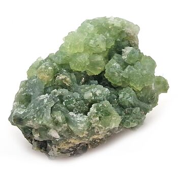 Green Prehnite Crystal Group No1