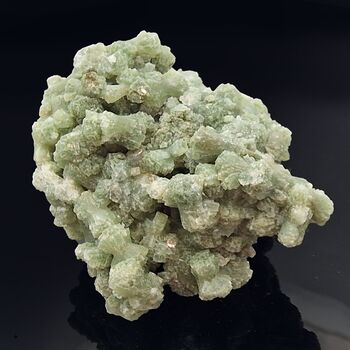 Green Prehnite Crystal Group No5