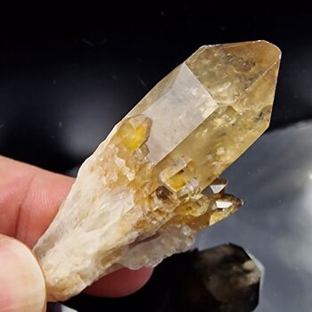 Natural Citrine Kundalini Quartz no25