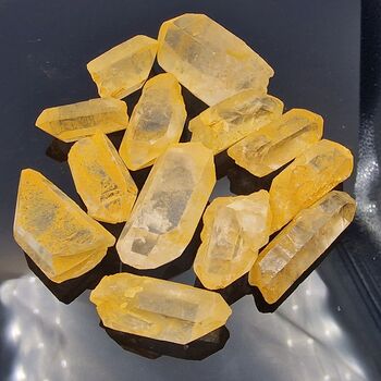 Golden Healer Crystal Points