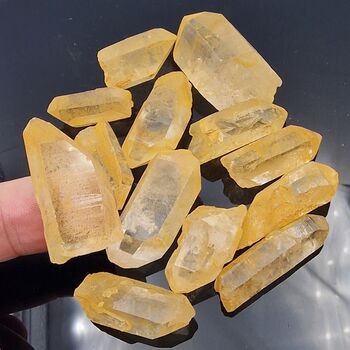 Golden Healer Crystal Points
