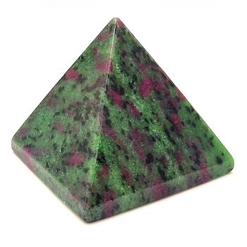 Ruby Zoisite Pyramid No2