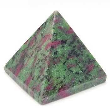 Ruby Zoisite Pyramid No2