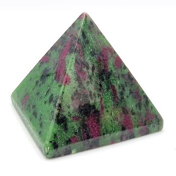 Ruby Zoisite Pyramid No2