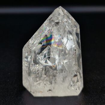 Fire and Ice Quartz Point #26