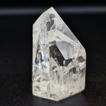 Fire and Ice Quartz Point #26