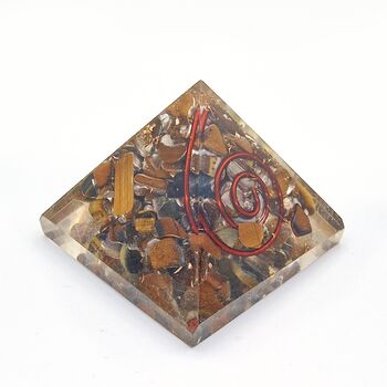 Organite Generator with Tiger Eye 40MM