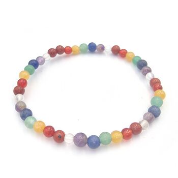 Fine Chakra Bead Bracelet