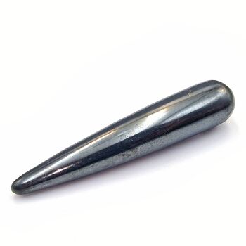 Hematite Tapered Massage Wand