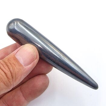 Hematite Tapered Massage Wand
