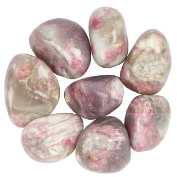 Rubellite Tourmaline Tumble stones