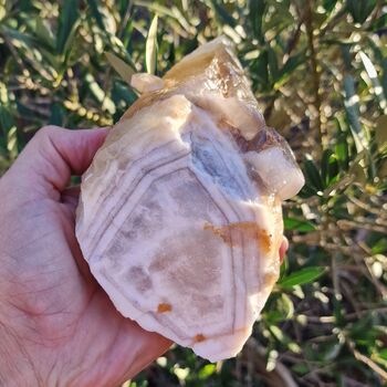 Orange Calcite Dogtooth Crystal No1A