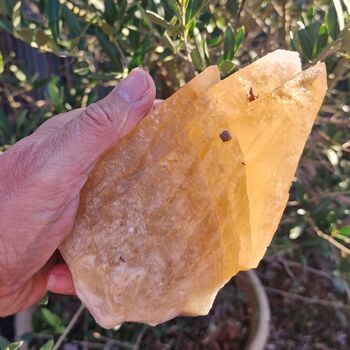 Orange Calcite Dogtooth Crystal No2A