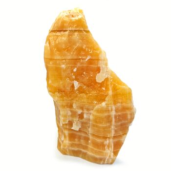 Orange Calcite Free-Standing Crystal No2A