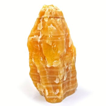 Orange Calcite Free-Standing Crystal No2A