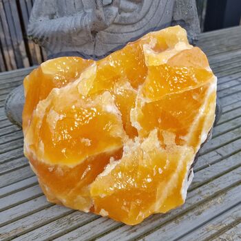Orange Calcite Crystal No3A