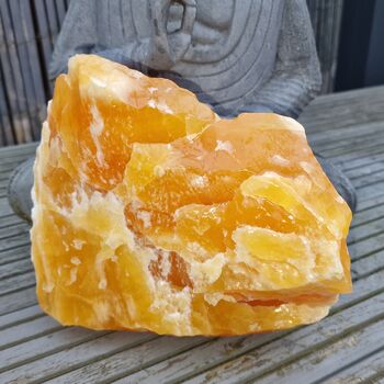 Orange Calcite Crystal No3A