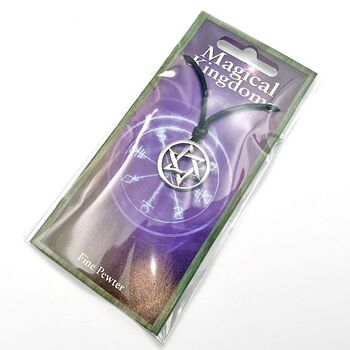 Star of Solomon Amulet Pewter