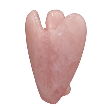 Rose Quartz Angel 7.5cm tall