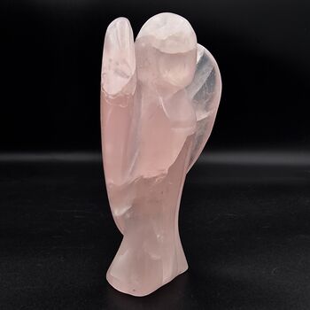 Large Rose Quartz Angel 15cm tall No.4