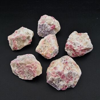 Rubellite in Quartz Pink Tourmaline Group