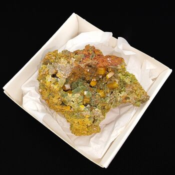 Wulfenite with Mimetite No3