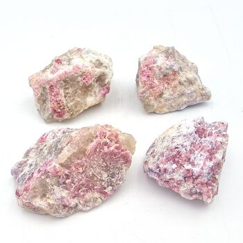 Rubellite in Quartz Pink Tourmaline Group