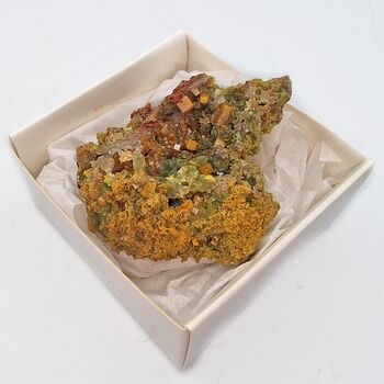 Wulfenite with Mimetite No3