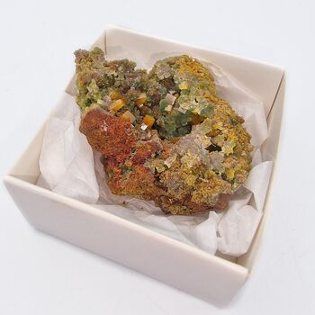 Wulfenite with Mimetite No3