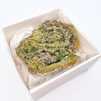 Wulfenite with Mimetite No1