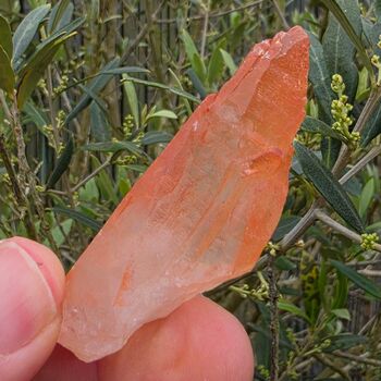 Orange Tangerine Quartz Point No2
