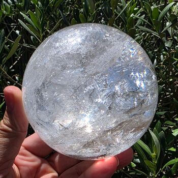 Rainbow Quartz Crystal Ball #AAA1 - 115mm