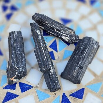 Black Tourmaline Crystal 9-11cm Long