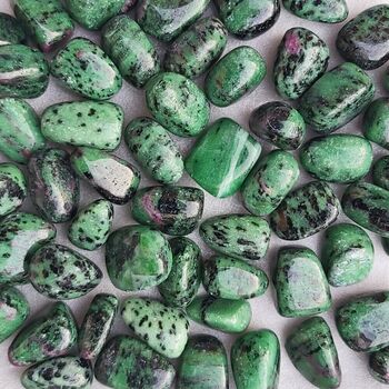 Bulk Ruby Zoisite Tumblestones