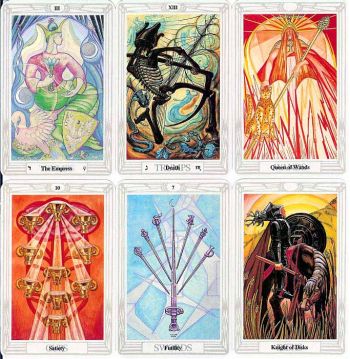 Aleister Crowley Thoth Tarot Cards Deck