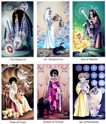 Tarot of the Cat People Deck of Tarot cards