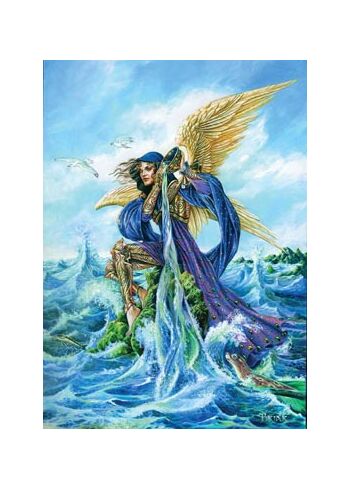 Archangel Gabriel Greeting Card