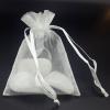 Ivory Organza Pouch