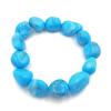 Blue Howlite Tumble Stone Bracelet