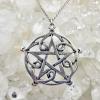 Pewter Celtic Sorcery Pentagram Pendant