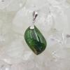 Chromian Diopside Wave Pendant